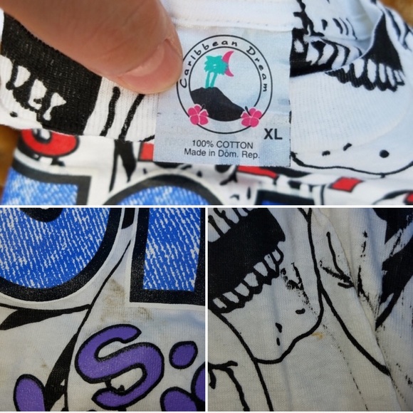 Vintage '94 Rolling Stones US Voodoo Lounge Tshirt - Picture 6 of 8